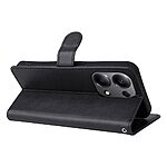 Θήκη Xiaomi Redmi Note 14S OEM Leather Wallet Case Series 2 με βάση στήριξης, υποδοχές καρτών και μαγνητικό κούμπωμα Flip Wallet από συνθετικό δέρμα μαύρο - Image 3