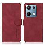Θήκη Xiaomi Redmi Note 14S KHAZNEH Litchi Skin Texture Leather με βάση στήριξης