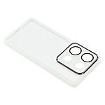 Θήκη Xiaomi Redmi Note 14S Mad Mask Electroplating Series Thin Frame V2 Πλάτη από Premium TPU με μεταλιζέ περίβλημα λευκό - Image 4