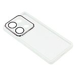 Θήκη Xiaomi Redmi Note 14S Mad Mask Electroplating Series Thin Frame V2 Πλάτη από Premium TPU με μεταλιζέ περίβλημα λευκό - Image 5