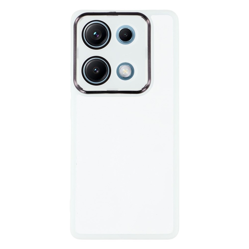 Θήκη Xiaomi Redmi Note 14S Mad Mask Electroplating Series Thin Frame V2 Πλάτη από Premium TPU με μεταλιζέ περίβλημα λευκό Θήκη Xiaomi Redmi Note 14S Mad Mask Electroplating Series Thin Frame V2 Πλάτη από Premium TPU με μεταλιζέ περίβλημα λευκό