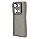 Θήκη Xiaomi Redmi Note 14S Mad Mask Electroplating Series Thin Frame V2 Πλάτη από Premium TPU με μεταλιζέ περίβλημα μαύρο - Image 3