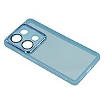 Θήκη Xiaomi Redmi Note 14S Mad Mask Electroplating Series Thin Frame V2 Πλάτη από Premium TPU με μεταλιζέ περίβλημα μπλε - Image 4