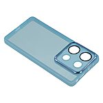 Θήκη Xiaomi Redmi Note 14S Mad Mask Electroplating Series Thin Frame V2 Πλάτη από Premium TPU με μεταλιζέ περίβλημα μπλε - Image 5