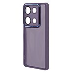 Θήκη Xiaomi Redmi Note 14S Mad Mask Electroplating Series Thin Frame V2 Πλάτη από Premium TPU με μεταλιζέ περίβλημα μωβ - Image 3