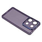 Θήκη Xiaomi Redmi Note 14S Mad Mask Electroplating Series Thin Frame V2 Πλάτη από Premium TPU με μεταλιζέ περίβλημα μωβ - Image 5