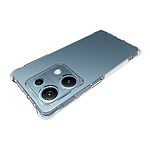 Θήκη Xiaomi Redmi Note 14S OEM Silicone Sockproof V10 Anti-Slip Transparent Πλάτη με ενισχυμένες γωνίες TPU - Image 4