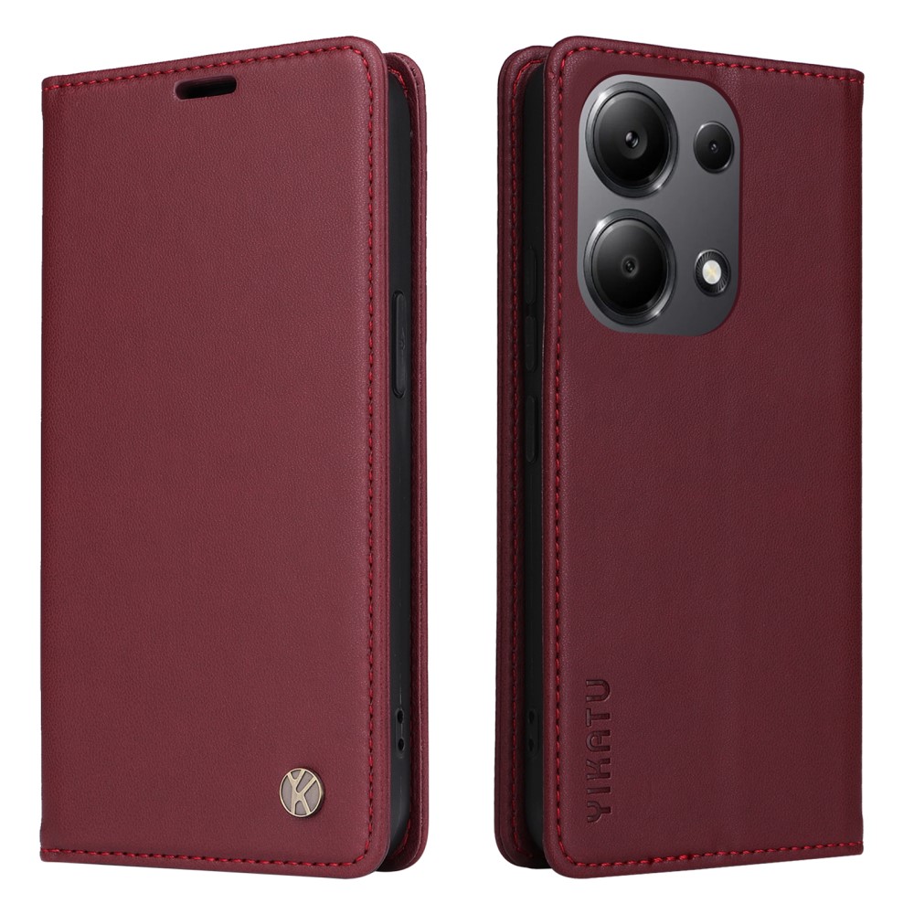 Θήκη Xiaomi Redmi Note 14S YIKATU Folio Series με βάση στήριξης Θήκη Xiaomi Redmi Note 14S YIKATU Folio Series με βάση στήριξης