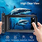 Αδιάβροχη Θήκη USAMS YD014 IP68 με Διπλό Χώρο Universal για Συσκευές έως 7'' - Μαύρο - Image 5