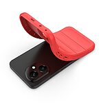 Θήκη Honor 400 5G Mad Mask Rugged Armor από σκληρό Premium TPU κόκκινο - Image 5