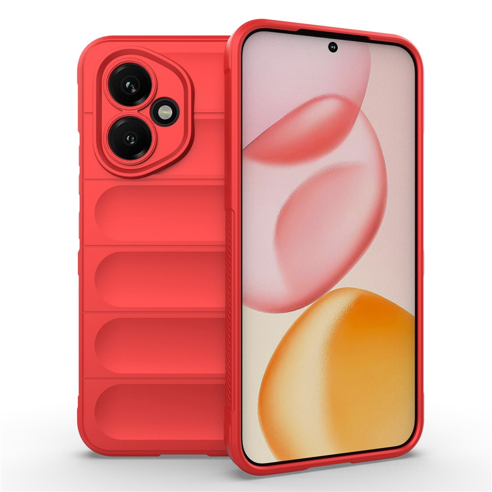 Θήκη Honor 400 5G Mad Mask Rugged Armor από σκληρό Premium TPU κόκκινο Θήκη Honor 400 5G Mad Mask Rugged Armor από σκληρό Premium TPU κόκκινο