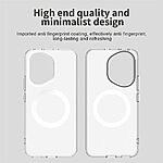 Θήκη Honor 400 5G Mad Mask Anti-Slip Sockproof συμβατό με MagSafe φορτιστή Transparent Πλάτη TPU λευκό - Image 3