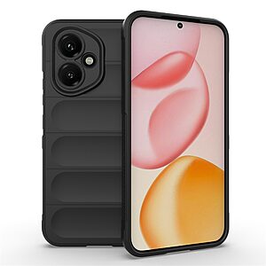 Θήκη Honor 400 5G Mad Mask Rugged Armor από σκληρό Premium TPU μαύρο