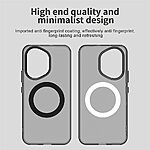 Θήκη Honor 400 5G Mad Mask Anti-Slip Sockproof συμβατό με MagSafe φορτιστή Transparent Πλάτη TPU μαύρο - Image 3