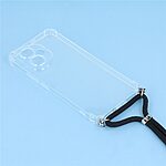 Θήκη Honor 400 5G OEM Silicone Sockproof Transparent πλάτη με κορδόνι από αντικραδασμικό TPU - Image 4