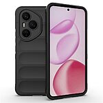 Θήκη Honor 400 Pro 5G Mad Mask Rugged Armor από σκληρό Premium TPU μαύρο