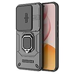 Θήκη Honor 400 Pro 5G Mad Mask Camshield Armor Guard v3 Πλάτη με προστασία για την κάμερα, Kickstand και Βάση στήριξης από σκλήρό Premium TPU μαύρο - Image 5