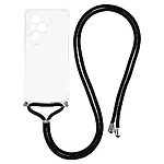 Θήκη Honor 400 Pro 5G OEM Silicone Sockproof Transparent πλάτη με κορδόνι από αντικραδασμικό TPU