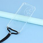 Θήκη Honor 400 Pro 5G OEM Silicone Sockproof Transparent πλάτη με κορδόνι από αντικραδασμικό TPU - Image 4