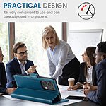 Θήκη Oppo Reno13 5G CASEME 023 Series Πορτοφόλι με βάση στήριξης, υποδοχές καρτών και μαγνητικό κούμπωμα από συνθετικό δέρμα και TPU μπλε - Image 3