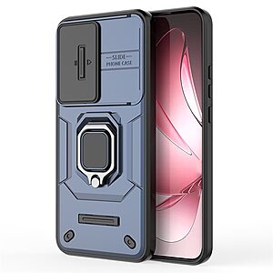 Kickstand και Βάση στήριξης από σκλήρό Premium TPU μπλε