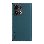 Θήκη Oppo Reno13 Pro 5G YIKATU Folio Series με βάση στήριξης, υποδοχή καρτών και μαγνητικό κούμπωμα Flip Wallet από συνθετικό δέρμα και TPU πράσινο - Image 3