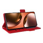 Θήκη Realme GT 7 5G / GT 7T 5G Mad Mask Leather Wallet handbag litchi με βάση στήριξης, υποδοχές καρτών και μαγνητικό κούμπωμα κόκκινο - Image 4