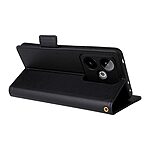 Θήκη Realme GT 7 5G / GT 7T 5G Mad Mask Leather Wallet handbag litchi με βάση στήριξης, υποδοχές καρτών και μαγνητικό κούμπωμα μαύρο - Image 3