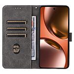 υποδοχές καρτών και μαγνητικό κούμπωμα μαύρο