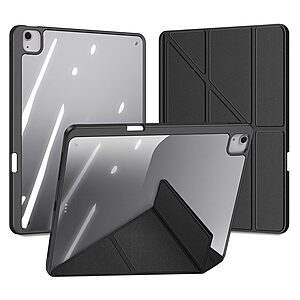 ειδική θέση για πενάκι και διάφανη ενισχυμένη πλάτη μαύρο