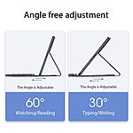 Θήκη iPad Air (2024) 13" / iPad Air (2025) 13" DUX DUCIS Θήκη Tablet, V2 Συνθετικό Δέρμα, Flip Cover, με Σταθερή Βάση και Αποσπώμενο Πληκτρολόγιο Touchpad μαύρο - Image 5