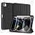Θήκη iPad Pro (2024) 11" DUX DUCIS Domo Series Tri-Fold με ειδική θέση για πενάκι και ενισχυμένη εσωτερική πλάτη μαύρο