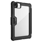 Θήκη iPad Pro (2024) 11" NiLLkin Bumper Series με συρόμενο κάλυμμα κάμερας Tri-Fold Flip Cover από TPU και διπλή ενισχυμένη αποσπώμενη πλάτη μαύρο - Image 3
