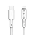 Leewello Fast Charger Kit 1 x φορτιστής (PD) 25W Fast Charger με 1 x Type-C και καλώδιο 30W USB-C σε lightning (LW-CDQ19) - λευκός - Image 3