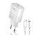 Leewello Fast Charger Kit 1 x φορτιστής (PD) 25W Fast Charger με 1 x Type-C και καλώδιο 30W USB-C σε lightning (LW-CDQ19) - λευκός