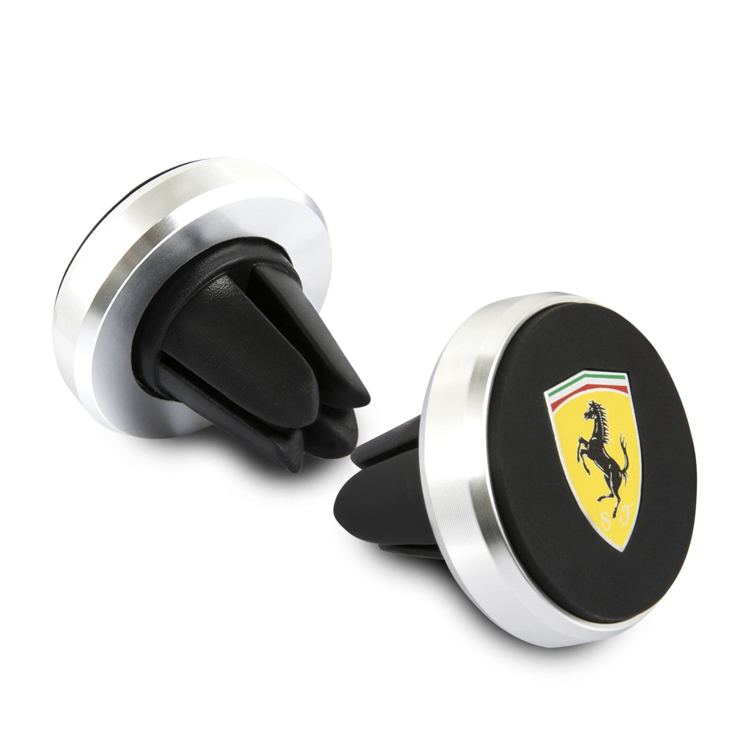 190993003185_1 Ferrari Phone Holder Air Vent Mount Μαγνητική βάση στήριξης Smartphone αεραγωγών (Μαύρη/Ασημί) - Image 1