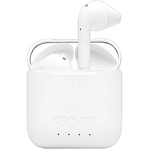 Defunc TRUE GO SLIM Bluetooth 5.2 Ασύρματα True Wireless Ακουστικά με θήκη (λευκό)