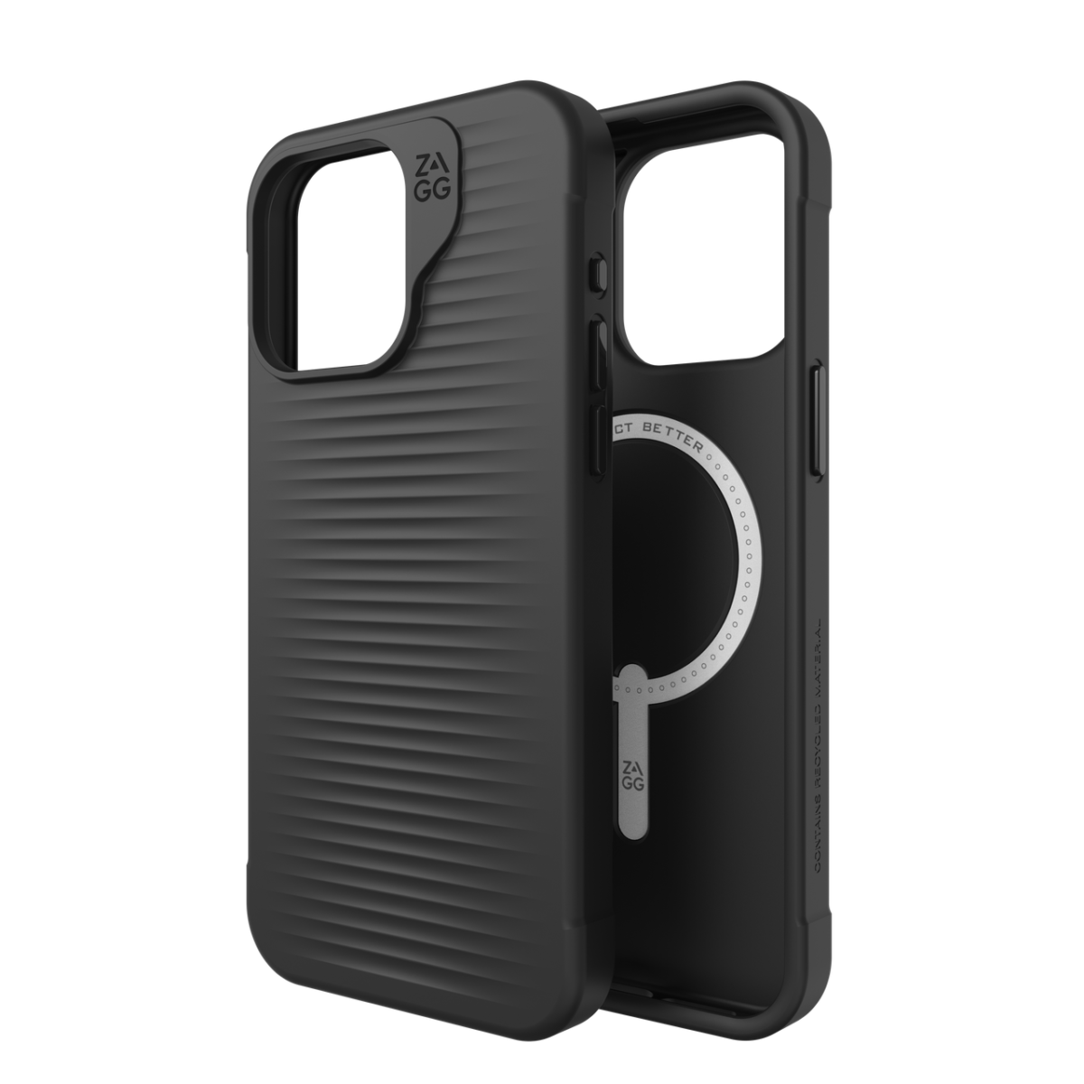 638_source_1694168151 Zagg Luxe Snap Case Λεπτή και κομψή Θήκη προστασίας που αντέχει σε πτώσεις έως 3 μέτρα – iPhone 15 Pro Max (Black) - Image 1