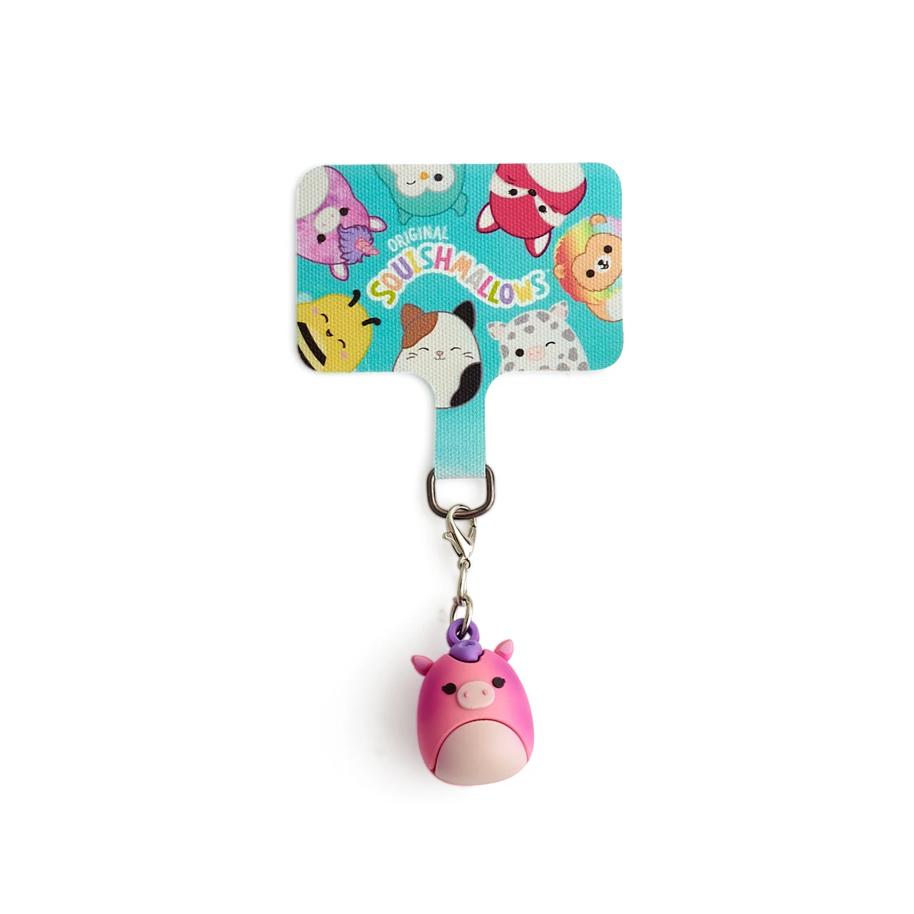 823fe4cd-bcba-4362-a9c3-c7941318707f Lazerbuilt Squishmallows Lola the Unicorn Mobile Charm – Universal Μπρελόκ Κινητού με Pad Σύνδεσης - Image 1