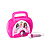 eKids Barbie Boombox Karaoke & Ενσύρματο Μικρόφωνο για παιδιά με ενσωματωμένη μουσική, φωτισμό, Sound Effects (BE-115) (Μωβ/Λευκό)