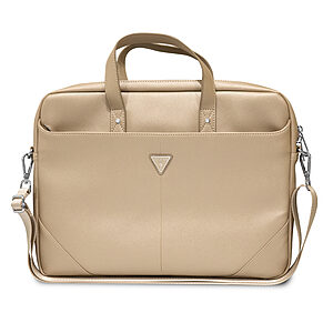 Guess 4G Uptown Computer Bag Τσάντα κατάλληλη για laptop 15" (Beige - GUCB15PSATLE)