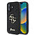 Guess Fixed Glitter Big 4G Logo Case Θήκη προστασίας από σιλικόνη – iPhone 16 (Μαύρο – GUHCP16SHG4SGK)