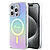 Guess Iridescent Magsafe Case Πολύχρωμη θήκη προστασίας από σκληρό πλαστικό – iPhone 15 Pro Max (Rainbow Purple – GUHMP15XHITSU)