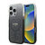 Guess Magsafe “Glitter Gradient” Hard Case Θήκη προστασίας από σκληρό πλαστικό – iPhone 16 Pro (Μαύρο – GUHMP16LHGRCELK)