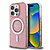 Guess Magsafe “Rhinestones” Hard Case Θήκη προστασίας από σκληρό πλαστικό – iPhone 16 Pro (Ροζ – GUHMP16LPFTDTEP)