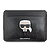 Karl Lagerfeld Ikonik Collection Computer Sleeve Θήκη κατάλληλη για MacBook / Laptop 16" (Μαύρο - KLCS16KHBK)