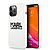 Karl Lagerfeld Hard Case Stack Logo Back Θήκη προστασίας – iPhone 13 Pro Max (White)
