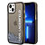Karl Lagerfeld Liquid Glitter Translucent Case Elongated Logo Θήκη προστασίας – iPhone 14 Plus (Clear Black/Glitter)