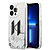 Karl Lagerfeld Glitter Big KL Logo Liquid Glitter Case Θήκη προστασίας από σιλικόνη – iPhone 14 Pro Max (Μαύρο – KLHCP14XLBKLCS)