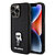Karl Lagerfeld Ikonik Metal Pin Hard Case Θήκη προστασίας από σιλικόνη  – iPhone 15 Pro Max (Black – KLHCP15XSMHKNPK)